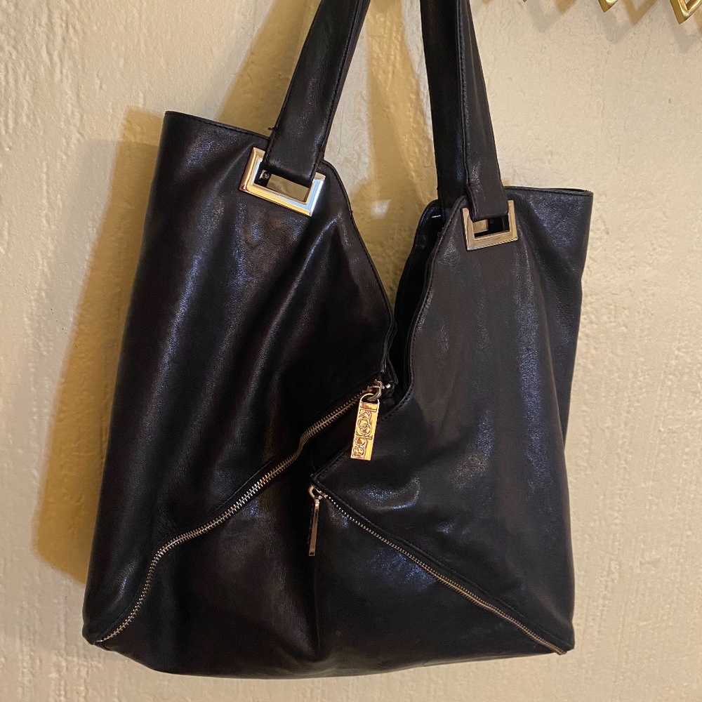 Kooba leather handbag large